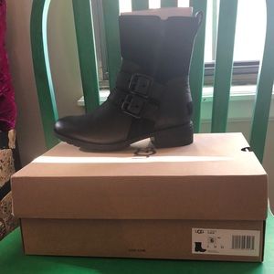 Leather Ugg boots
